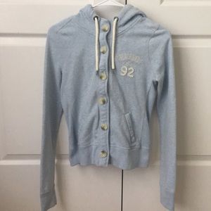 Thick Abercrombie button down sweatshirt